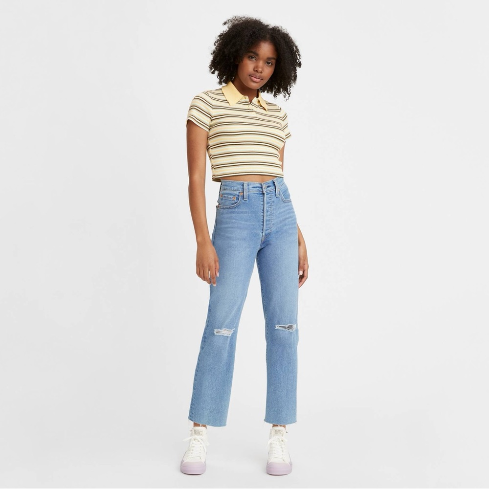 Levi's Ribcage Straight Leg Jean - Picture 3 of 3